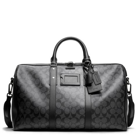 coach duffle bags men's.